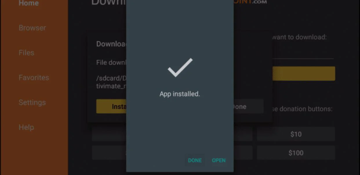 Delete Installation File on Firestick